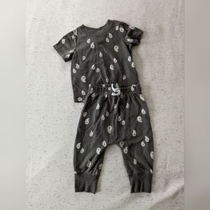 Target cat and jack baby ghost pajamas